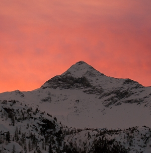 Dawn @ Pizzo Scalino